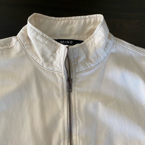 Women’s Cream Cropped Jacket by Mine. Size M. - Picture 3 of 9